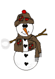 Middelgrote animatie van een kerstwens - De sneeuwpop gooit een sneeuwbal: Merry Christmas!