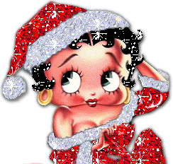 Middelgrote animatie van een kerstmeisje - Meisje in kerstkleding en glitter