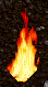 Mini animatie van vuur - Brandend vuur