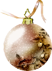 Kleine kerstanimatie van een kerstbal - Lampionnen op een kerstbal